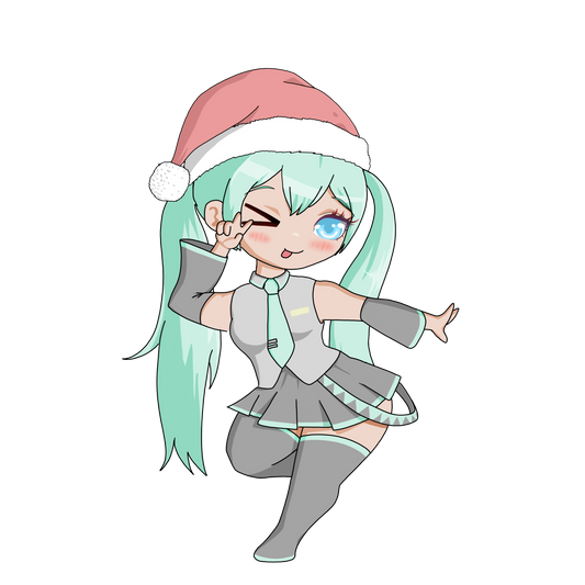 Chibi Xmas Miku