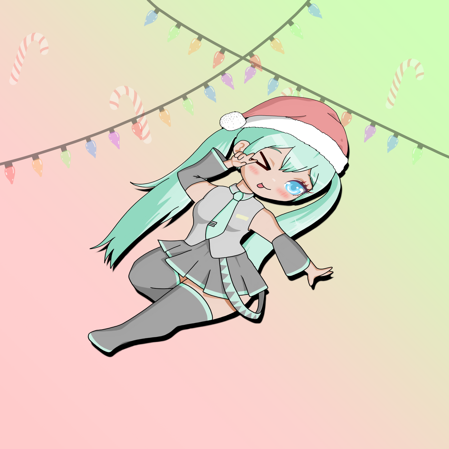 Chibi Xmas Miku