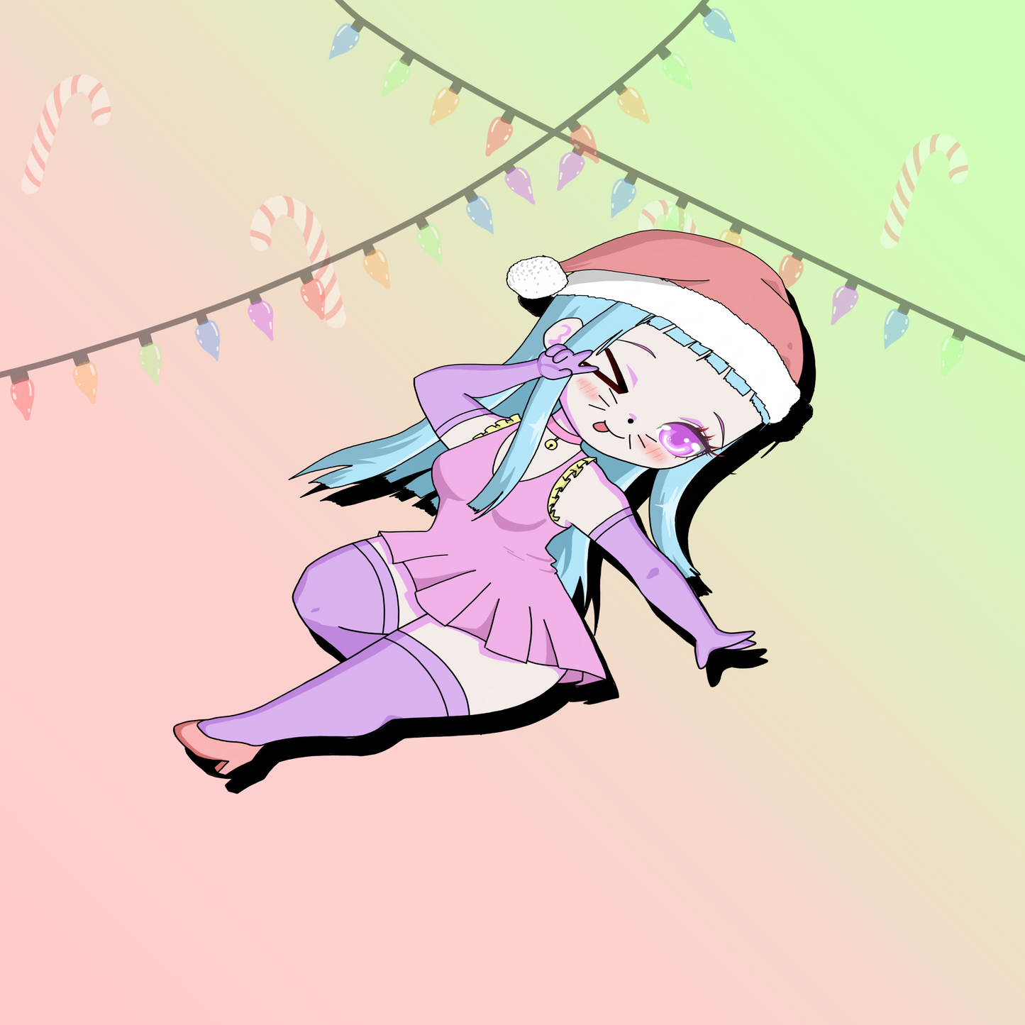 Chibi Xmas MemeChan